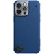 Карбоновая накладка Nillkin Strap Magnetic Case для Apple iPhone 14 Pro Max (6.7") Blue