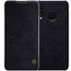 Кожаный чехол (книжка) Nillkin Qin Series для Huawei P30 lite Черный