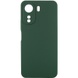 Чохол TPU GETMAN Liquid Silk Full Camera для Xiaomi Redmi 13C / Poco C65, Зелений / Dark Green