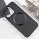 TPU чехол Bonbon Metal Style with MagSafe для Xiaomi Redmi Note 13 Pro 4G Черный / Black