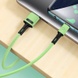 Дата кабель USAMS US-SJ435 U52 USB to MicroUSB (1m), Зелений