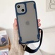 Чохол TPU+PC TRAVEL Carbon для Apple iPhone 13 mini (5.4"), Синій