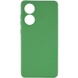 Силиконовый чехол Candy Full Camera для Oppo A38 / A18 Зеленый / Green