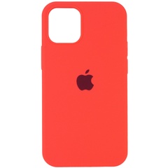 Чехол Silicone Case Full Protective (AA) для Apple iPhone 14 Pro (6.1") Арбузный / Watermelon red