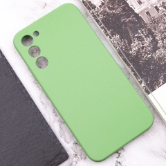 Чохол Silicone Cover Lakshmi Full Camera (AAA) для Samsung Galaxy S24, М'ятний / Mint