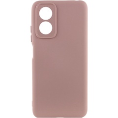 Чехол Silicone Cover Lakshmi Full Camera (A) для Oppo A17 Розовый / Pink Sand