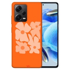 TPU чехол Spring mood для Xiaomi Redmi Note 12 Pro 5G, orange