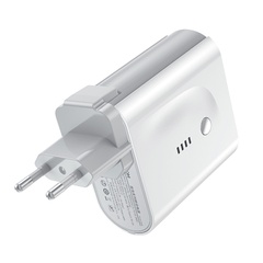 СЗУ + Power Bank Joyroom D-T189 (USB/Type-C) 5000 mAh Белый