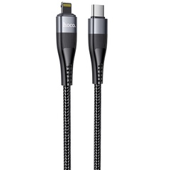 Дата кабель Hoco U99 Magnetic Type-C to Lightning 100W (1.2m) Черный
