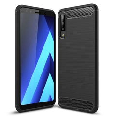 TPU чехол Slim Series для Samsung A750 Galaxy A7 (2018) Черный