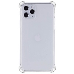 TPU чехол GETMAN Ease logo усиленные углы для Apple iPhone 13 Pro (6.1") Бесцветный (прозрачный)