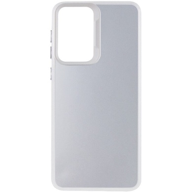 TPU+PC чехол Magic glow with protective edge для Samsung Galaxy S23 White