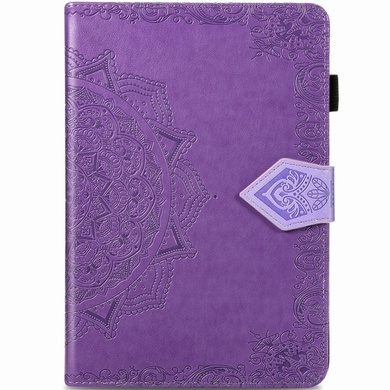 Шкіряний чохол (книжка) Art Case з візитницею для Samsung Galaxy Tab S7+, Фіолетовий