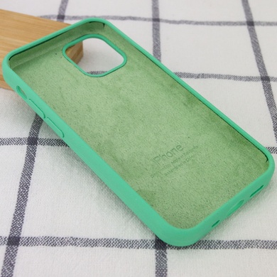 Чохол Silicone Case Full Protective (AA) для Apple iPhone 14 Pro (6.1"), Зелений / Spearmint