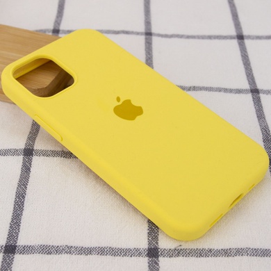 Чохол Silicone Case Full Protective (AA) для Apple iPhone 14 Pro (6.1"), Жовтий / Yellow