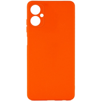 Силиконовый чехол Candy Full Camera для Tecno Spark Go 2022 (KG5m) / Spark 8C Оранжевый / Orange