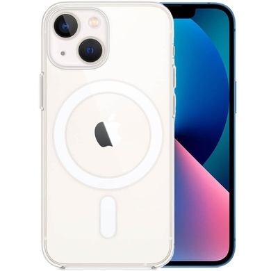 Чехол Clear Case MagSafe (АА) для Apple iPhone 13 mini (5.4") Прозрачный