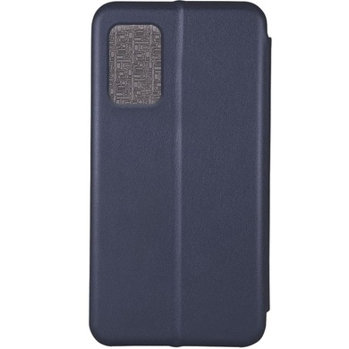 Кожаный чехол (книжка) Classy для Xiaomi Redmi Note 11 (Global) / Note 11S Темно-синий