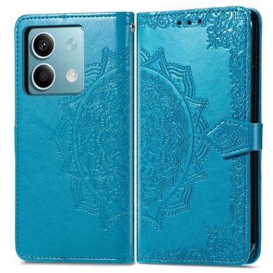 Шкіряний чохол (книжка) Art Case з візитницею для Xiaomi Redmi Note 13 5G, Синій