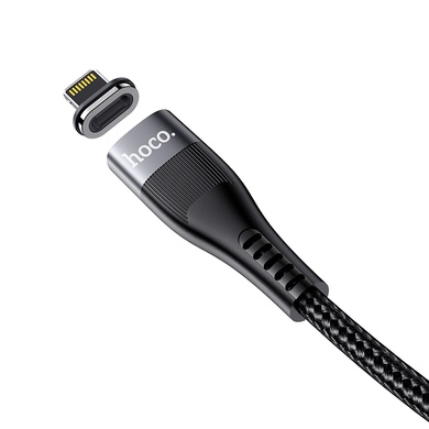 Дата кабель Hoco U99 Magnetic Type-C to Lightning PD 20W (1.2m), Чорний