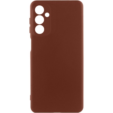 Чехол Silicone Cover Lakshmi Full Camera (AA) для Samsung Galaxy M35 5G Коричневый / Brown