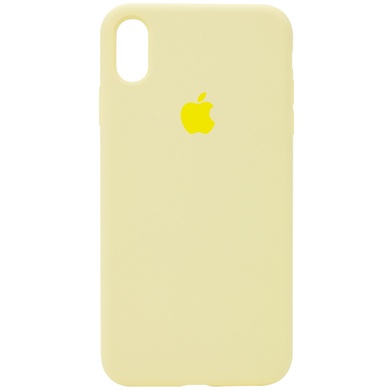 Чохол Silicone Case Full Protective (AA) для Apple iPhone XR (6.1 "), Жовтий / Mellow Yellow
