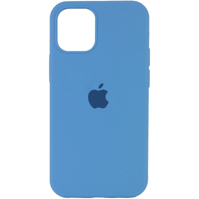 Чохол Silicone Case Full Protective (AA) для Apple iPhone 13 Pro Max (6.7 "), Блакитний / Cornflower