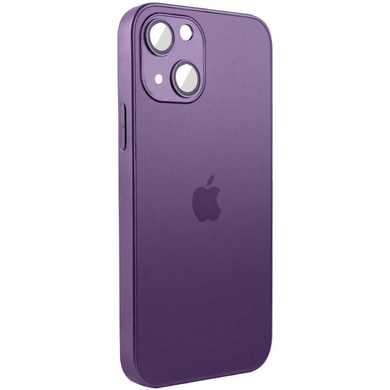 Чехол TPU+Glass Sapphire matte case для Apple iPhone 13 (6.1") Deep Purple