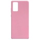 Силіконовий чохол Candy для Samsung Galaxy Note 20, Рожевий