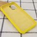 Чехол Silicone Case Full Protective (AA) для Apple iPhone 14 Plus (6.7") Желтый / Neon Yellow