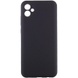 Чохол Silicone Cover Lakshmi Full Camera (AAA) для Samsung Galaxy A05, Чорний / Black