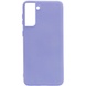 Чохол Silicone Cover Full without Logo (A) для Samsung Galaxy S21 +, Бузковий / Dasheen