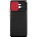 Чехол Camshield Black TPU со шторкой защищающей камеру для Samsung Galaxy S10 Lite Черный / Красный