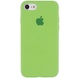 Чехол Silicone Case Full Protective (AA) для Apple iPhone 7 / 8 / SE (2020) (4.7") Мятный / Mint