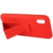 Чохол Silicone Case Hand Holder для Apple iPhone X / XS (5.8 "), Червоний / Red