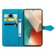 Шкіряний чохол (книжка) Art Case з візитницею для Xiaomi Redmi Note 13 5G, Синій