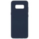 Чехол Silicone Cover Full without Logo (A) для Samsung G950 Galaxy S8 Синий / Midnight blue