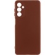 Чохол Silicone Cover Lakshmi Full Camera (AA) для Samsung Galaxy M35 5G, Коричневый / Brown