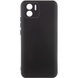 Чохол TPU GETMAN Liquid Silk Full Camera для Xiaomi Redmi A1 / A2, Чорний / Black