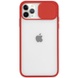 Чехол Camshield mate TPU со шторкой для камеры для Apple iPhone 12 Pro / 12 (6.1") Красный