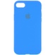 Чохол Silicone Case Full Protective (AA) для Apple iPhone 7 /8 / SE (2020) (4.7 "), Блакитний / Blue
