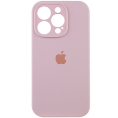Чохол Silicone Case Full Camera Protective (AA) для Apple iPhone 14 Pro (6.1"), Розовый / Chalk Pink