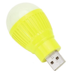 USB лампа Colorful (круглая) Желтый