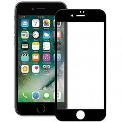 Защитное стекло 2.5D CP+ (full glue) для Apple iPhone 7 / 8 / SE (2020) (4.7") Черный