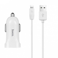 АЗУ Hoco Z2 Charger + Cable (Lightning) 1.5A 1USB Белый