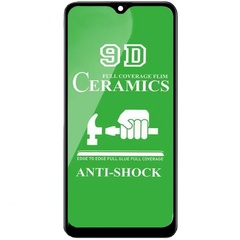 Защитная пленка Ceramics 9D (без упак.) для Samsung Galaxy A10 / A10s / M10 Черный