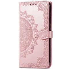 Кожаный чехол (книжка) Art Case с визитницей для Realme C51 Розовый