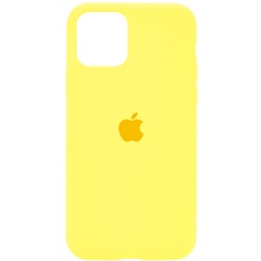 Чохол Silicone Case Full Protective (AA) для Apple iPhone 11 (6.1"), Жовтий / Yellow