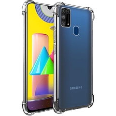 TPU чехол Epic Ease с усиленными углами для Samsung Galaxy M31 Бесцветный (прозрачный)