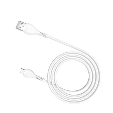 Дата кабель Hoco X37 "Cool power” MicroUSB (1m), Білий